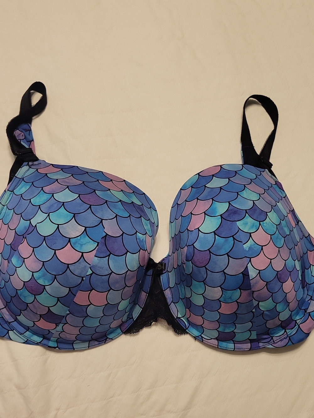 Torrid Mermaid-Scale T-Shirt Bra 46DD
